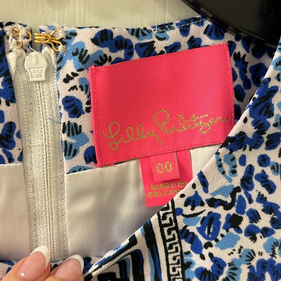 Lilly Pulitzer 00 blue Romper - Picture 5 of 7